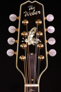 Bruce Weber Mandolin Peghead Inlay
