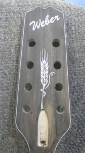 Bruce Weber Mandolin Peghead Inlay