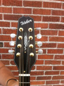 Bruce Weber Mandolin Peghead Inlay