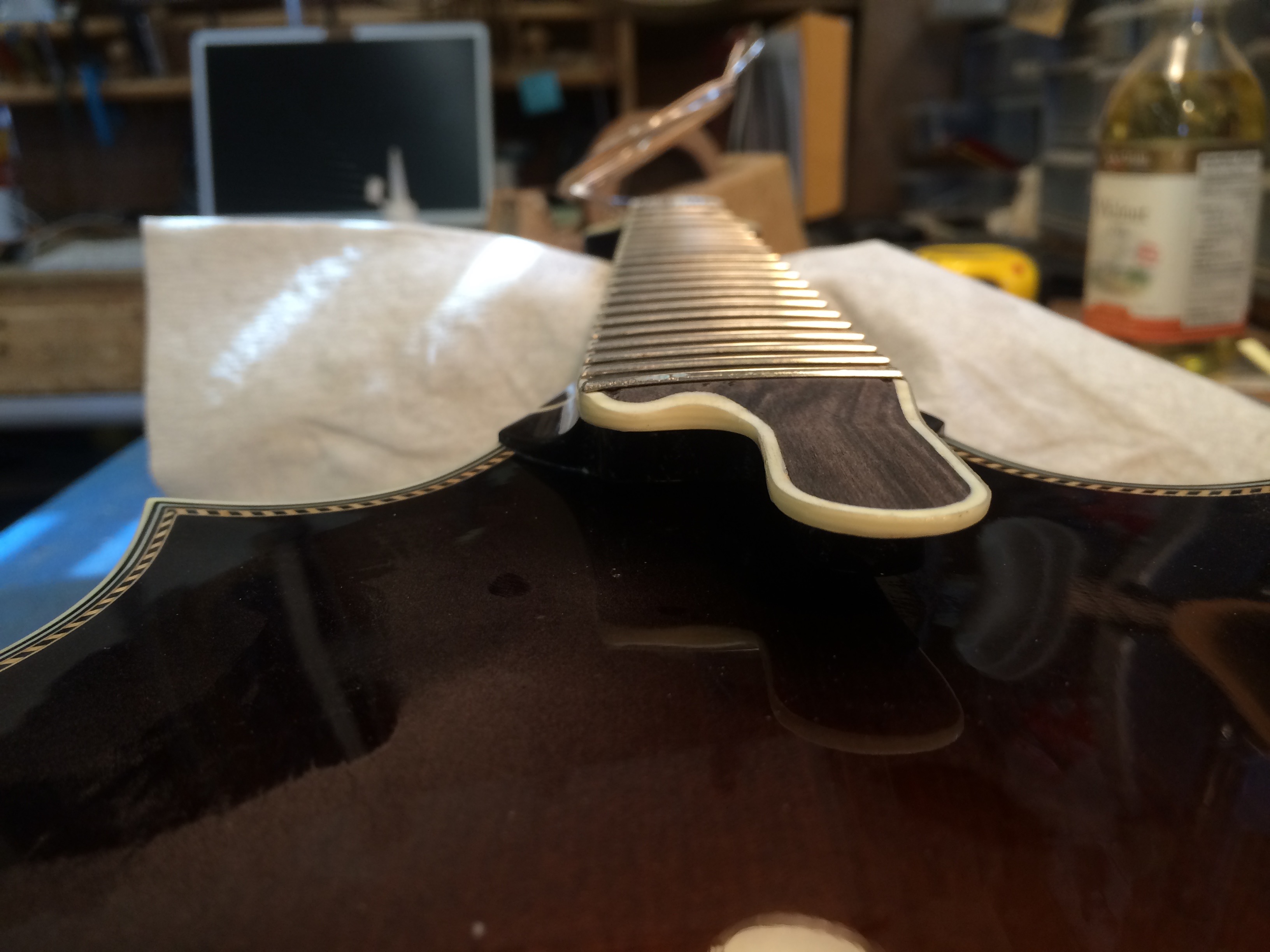 Mandolin Necks & Fingerboards Montana Lutherie Mandolin Customization