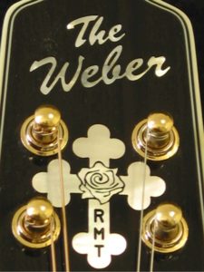 Bruce Weber Mandolin Peghead Inlay