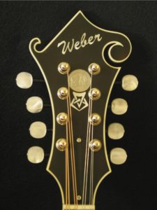 Bruce Weber Mandolin Peghead Inlay