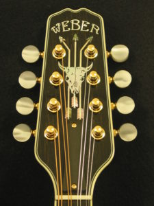 Bruce Weber Mandolin Peghead Inlay