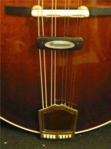 Bruce Weber mandolin armrests, pickguards, harmonic suppressors
