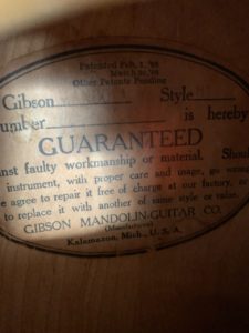 Gibson H1 Mandola
