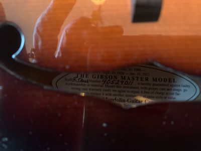 Gibson Sam Bush F5 Mandolin