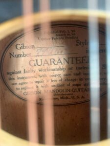 1924 Gibson A Mandolin